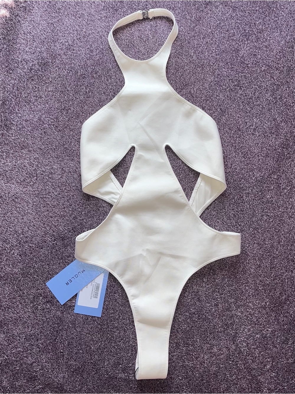 NWT! MUGLER Cutout One Piece Swimsuit